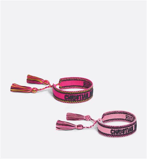 pulsera christian dior|pulseras de metal rosa.